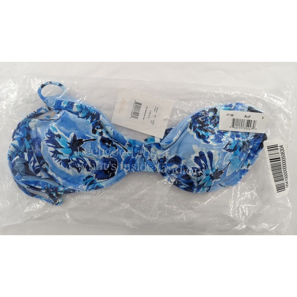 Andie Swim Floral Bikini Top The Bermuda Size Small - Picture 6 of 9